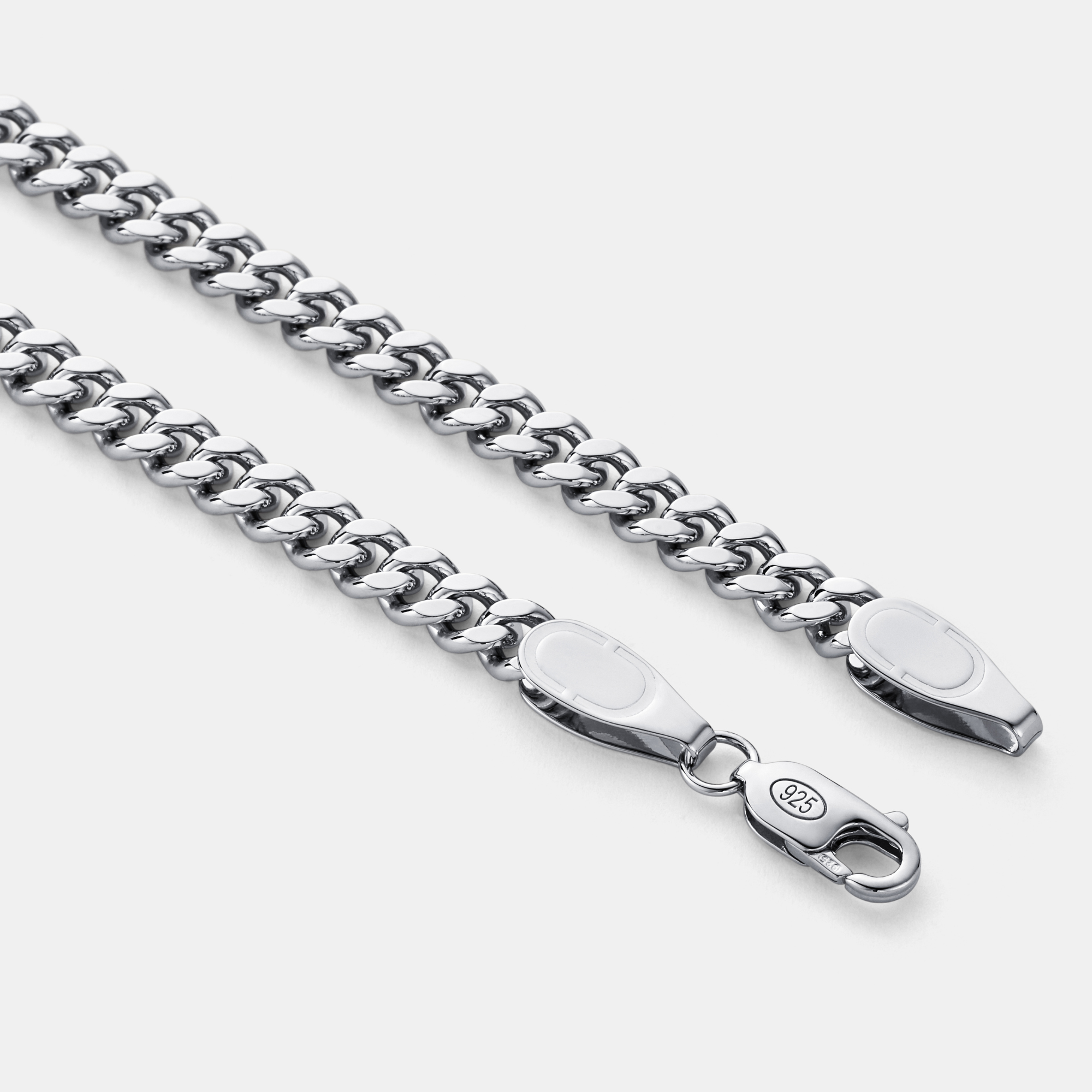 Cuban (Sterling Silver) 6mm