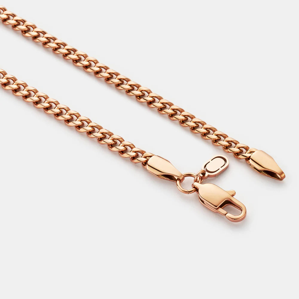 Cuban (Rose Gold) 4mm