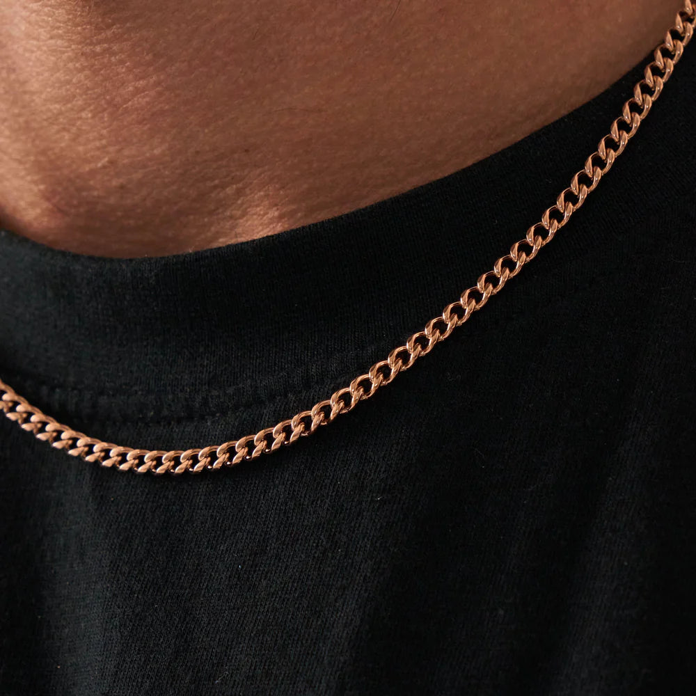 Cuban (Rose Gold) 4mm (Copy)