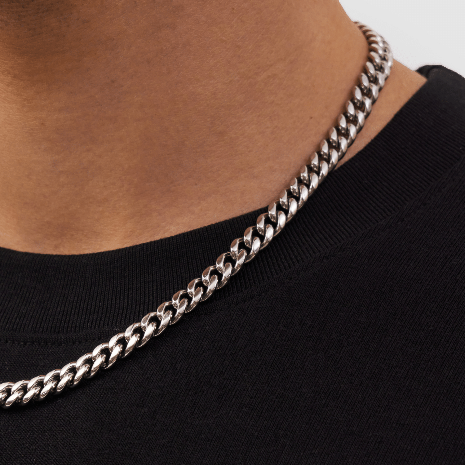 Cuban (Silver) 8mm