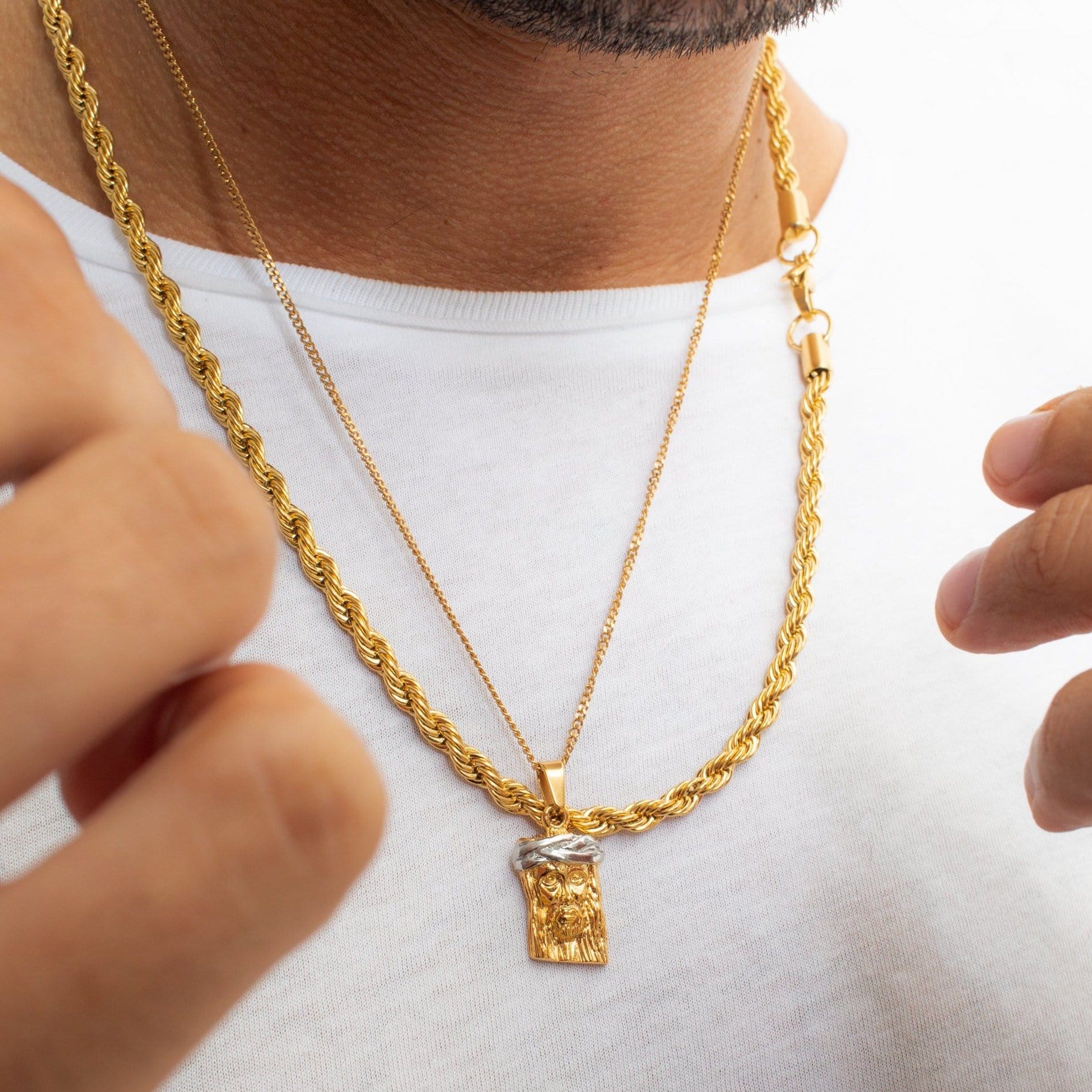 Jesus Piece (Gold)