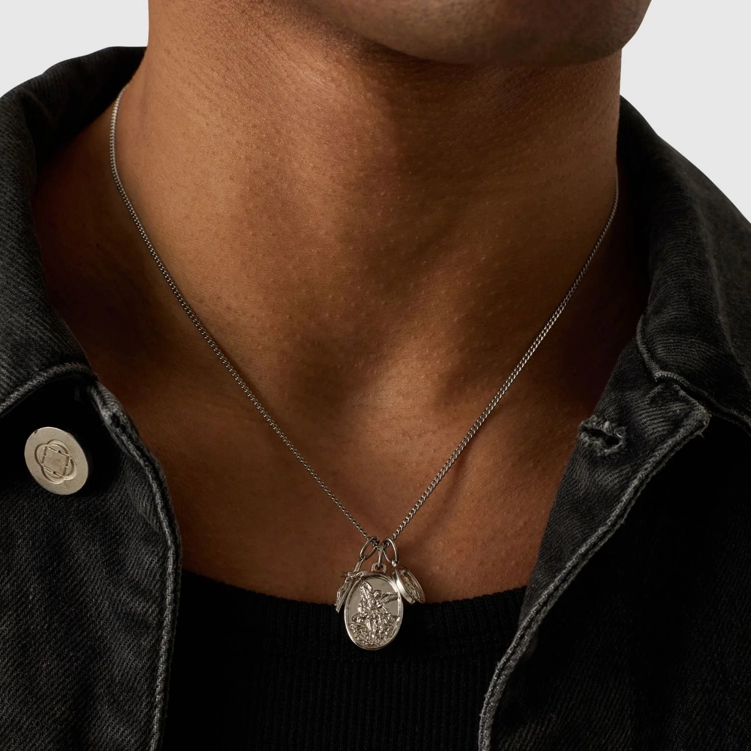 Jesus & Mary (Silver)