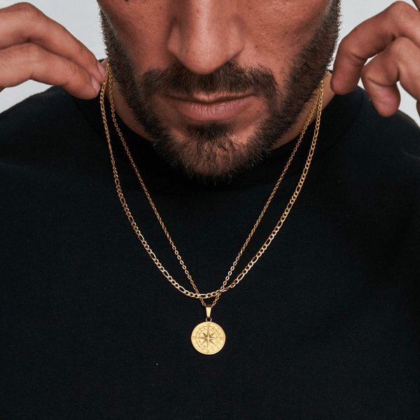 Compass Pendant (Gold)