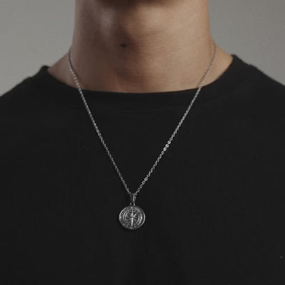Compass Pendant (Silver)