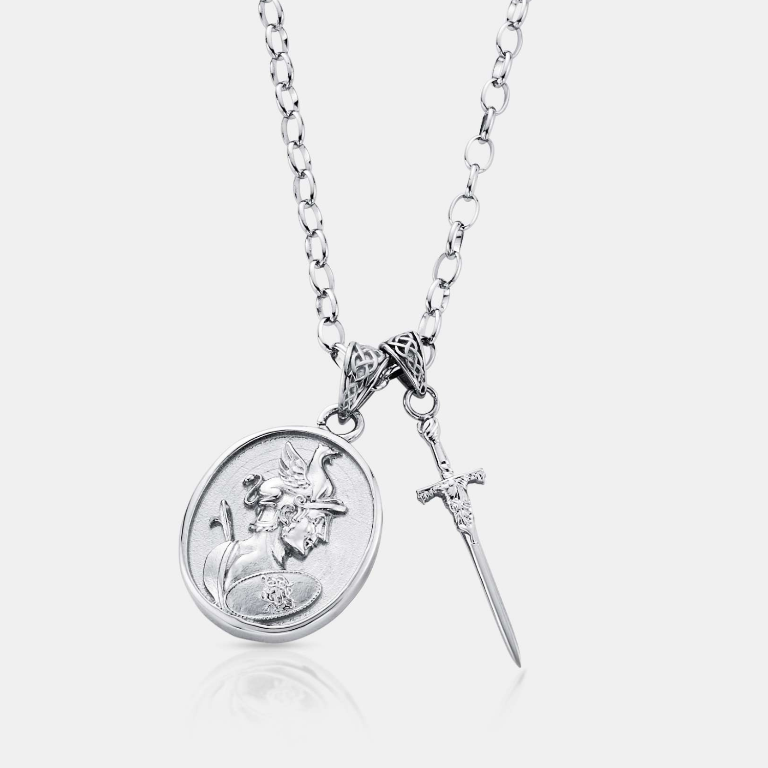 Achilles Pendant (Silver)