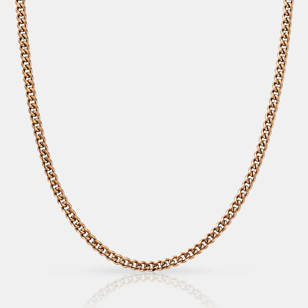 Cuban (Rose Gold) 4mm (Copy)